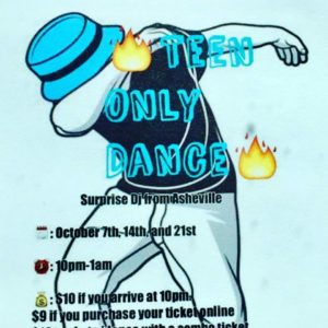 Teens Only Dance @ Sk8t Depot | Hendersonville | North Carolina | United States