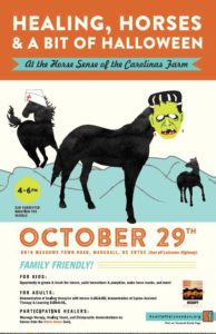 Healing, Horses, & a Bit of Halloween @ Horse Sense of the Carolinas, Inc. | Marshall | North Carolina | United States