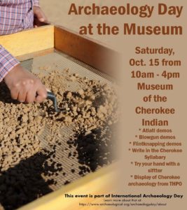 Archaeology Day at the Museum @ The Museum of the Cherokee Indian | Cherokee | North Carolina | United States