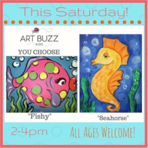 'Sea Creature' Kid Friendly Matinee Painting Class @ Wine & Design (Asheville, NC) | Asheville | North Carolina | United States