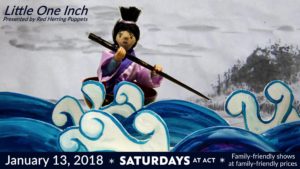 'Little One-Inch' Presented by Red Herring Puppets @ Asheville Community Theatre | Asheville | North Carolina | United States