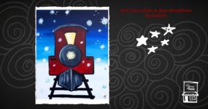 Family Friendly 'The Arctic Express!' Painting Class (7+yrs) @ Painting with a Twist - Asheville, NC | Asheville | North Carolina | United States