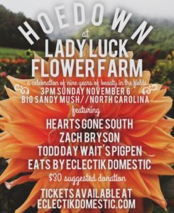 Hoedown @ Lady Luck Flower Farm | Leicester | North Carolina | United States