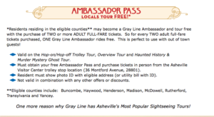 Be a tour Ambassador! @ Gray Line Trolley Tours of Asheville | Asheville | North Carolina | United States