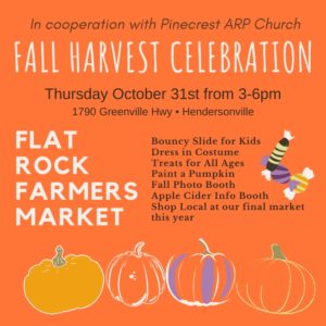 Fall Harvest Celebration @ Flat Rock Farmers Market | Flat Rock | North Carolina | United States