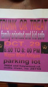 Trunk or Treat @ Wagon Wheel Antiques | Mills River | North Carolina | United States