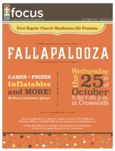 Fallapalooza @ First Baptist Church, Hendersonville, NC | Hendersonville | North Carolina | United States