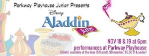 "Aladdin Kids' stage production @ Parkway Playhouse | Burnsville | North Carolina | United States