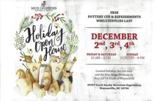 Holiday Open House @ Mud Dabbers Pottery & Crafts II  | Waynesville | North Carolina | United States