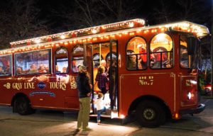 Holly Jolly Christmas Trolley Tour @ Gray Line Trolley Tours of Asheville | Asheville | North Carolina | United States