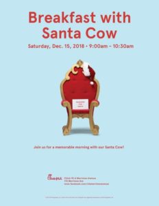 Breakfast with Santa Cow @ Chickfila at Merrimon Avenue | Asheville | North Carolina | United States