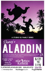 'Disney’s Aladdin JR.' stage production @ Flat Rock Playhouse Downtown | Hendersonville | North Carolina | United States