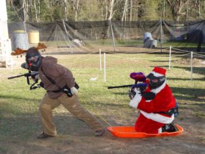 Annual Santa vs. Grinch (SvG) Theme Day (10+yrs) @ Line of Fire Paintball  | Mills River | North Carolina | United States