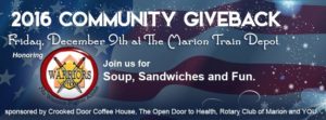 2016 Community Giveback @ Marion Train Depot  | Marion | North Carolina | United States