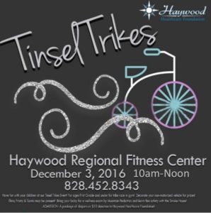 Tinsel Trikes @ Haywood Regional Fitness Center | Clyde | North Carolina | United States