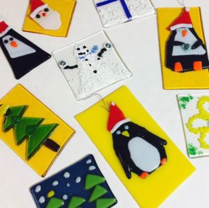 Festive Fused Ornaments Class (7+yrs) @ North Carolina Glass Center | Asheville | North Carolina | United States