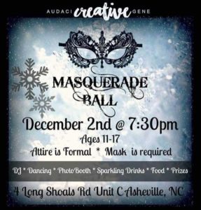 Masquerade Ball (11-17yrs) @ Audaci.Church | Arden | North Carolina | United States