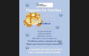 Flapjacks for Families @ Wild Wing Cafe South Asheville  | Arden | North Carolina | United States