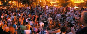 Prayer with song and drum for Standing Rock @ Pritchard Park  | Asheville | North Carolina | United States