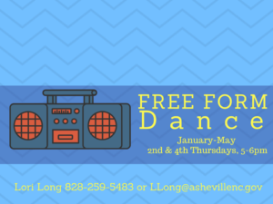 Free Form Dance (6+yrs) @ West Asheville Community Center  | Asheville | North Carolina | United States