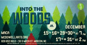 Stage Production: 'Into the Woods, Jr' @ McDowell Children's Theatre | Marion | North Carolina | United States