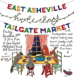 East Asheville Tailgate Holiday Market! @ Groce United Methodist Church INSIDE Asbury Hall | Asheville | North Carolina | United States