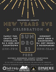 New Year's Eve Party & Apple Drop @ The Historic Courthouse Plaza, Hendersonville | Hendersonville | North Carolina | United States