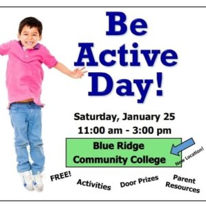 Be Active Day! @ Blue Ridge Community College | Hendersonville | North Carolina | United States