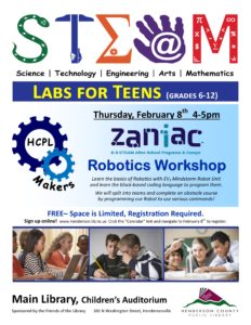 Teen STEAM Lab (6th-12th Grade) @ Main Hendersonville Public Library | Hendersonville | North Carolina | United States