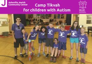 Camp Tikvah (for children with autism) (Rising 1st – 5th Graders) @ Asheville JCC | Asheville | North Carolina | United States