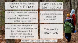 Sample Day @ Asheville Forest School