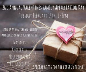 2nd Annual Valentine's Family Appreciation Day @ Homegrown Families Health and Education Center  | Asheville | North Carolina | United States