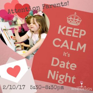 Art Buzz Kids Valentine's PNO (6-12yrs) @ Wine & Design (Asheville, NC) | Asheville | North Carolina | United States