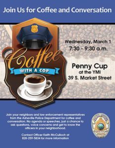 Coffee with a Cop @ the YMI | Asheville | North Carolina | United States