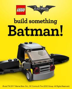 LEGO Batman Movie building event (6+yrs) @ all area Toys R Us stores