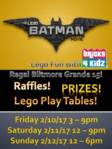 LEGO Fun with Bricks4Kidz @ Regal Biltmore Grande 15 | Asheville | North Carolina | United States