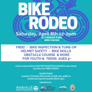 Bike Rodeo (all ages) @ Carrier Park | Asheville | North Carolina | United States