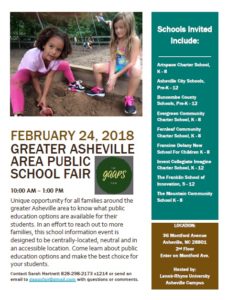 Greater Asheville Area Public School Fair @ Lenoir-Rhyne University / Asheville Campus | Asheville | North Carolina | United States