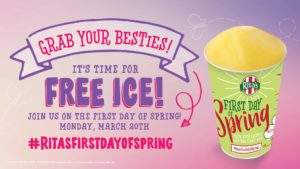 FREE Italian Ice @ all area Rita's Italian Ice Restaurants