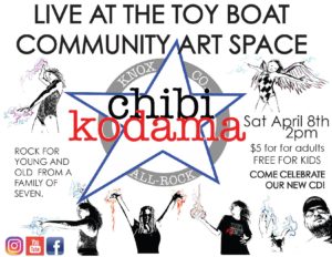 Chibi Kodama LIVE @ Toy Boat Toy Boat Toy Boat Community Arts Space  | Asheville | North Carolina | United States