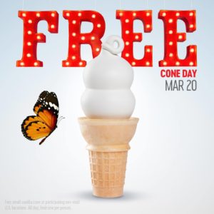 FREE Cone Day @ all area Dairy Queen Restaurants