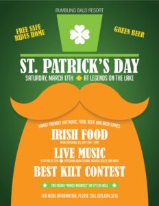 St. Patrick's Day Party @ Rumbling Bald Resort on Lake Lure  | Lake Lure | North Carolina | United States