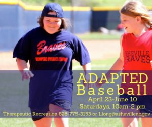 Adapted Baseball (6-17yrs) @ TC Roberson High School | Asheville | North Carolina | United States