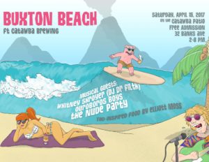 Buxton BEACH with The Nude Party, Ouroboros Boys, & DJ Dr. Filth @ Catawba Brewing Co - South Slope Tasting Room & Brewery  | Asheville | North Carolina | United States