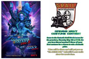 Opening Night Costume Contest for the premier of Guardians of the Galaxy Vol. 2 @ Grail Moviehouse | Asheville | North Carolina | United States