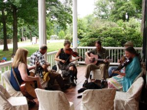 Jamming at the Museum: Front Porch Old-Time Jam @ Smith-McDowell House  | Asheville | North Carolina | United States