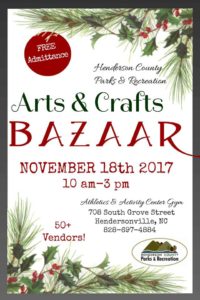 Arts & Crafts Bazaar @ Athletics & Activity Center Gymnasium | Hendersonville | North Carolina | United States