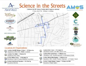 Science in the Streets @ throughout downtown Asheville