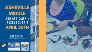 Asheville Middle Summer Camp + Resource Fair @ Asheville Middle Middle School | Asheville | North Carolina | United States