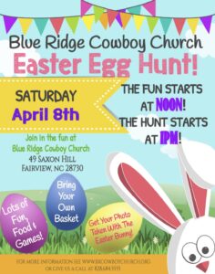 Easter Egg Hunt @ Blue Ridge Cowboy Church | Fairview | North Carolina | United States